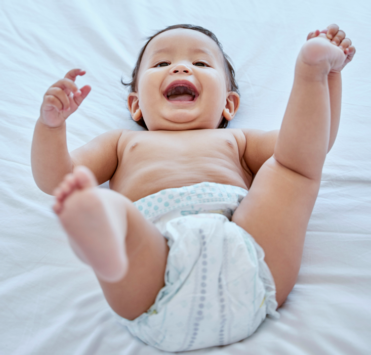 Soft baby diapers for comfort and protection