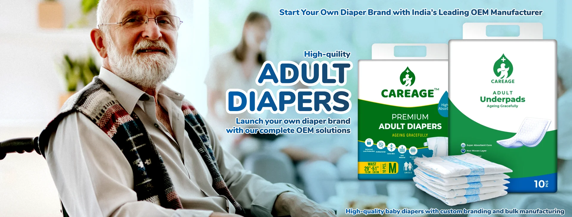 Adult Diaper  - Manufacturer in India |
                        Batch Med LLP