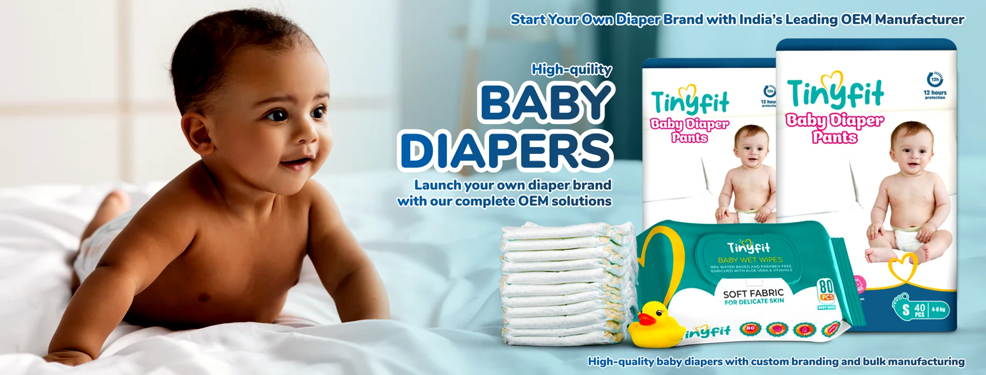 Baby Diaper  - Manufacturer in India |
                        Batch Med LLP